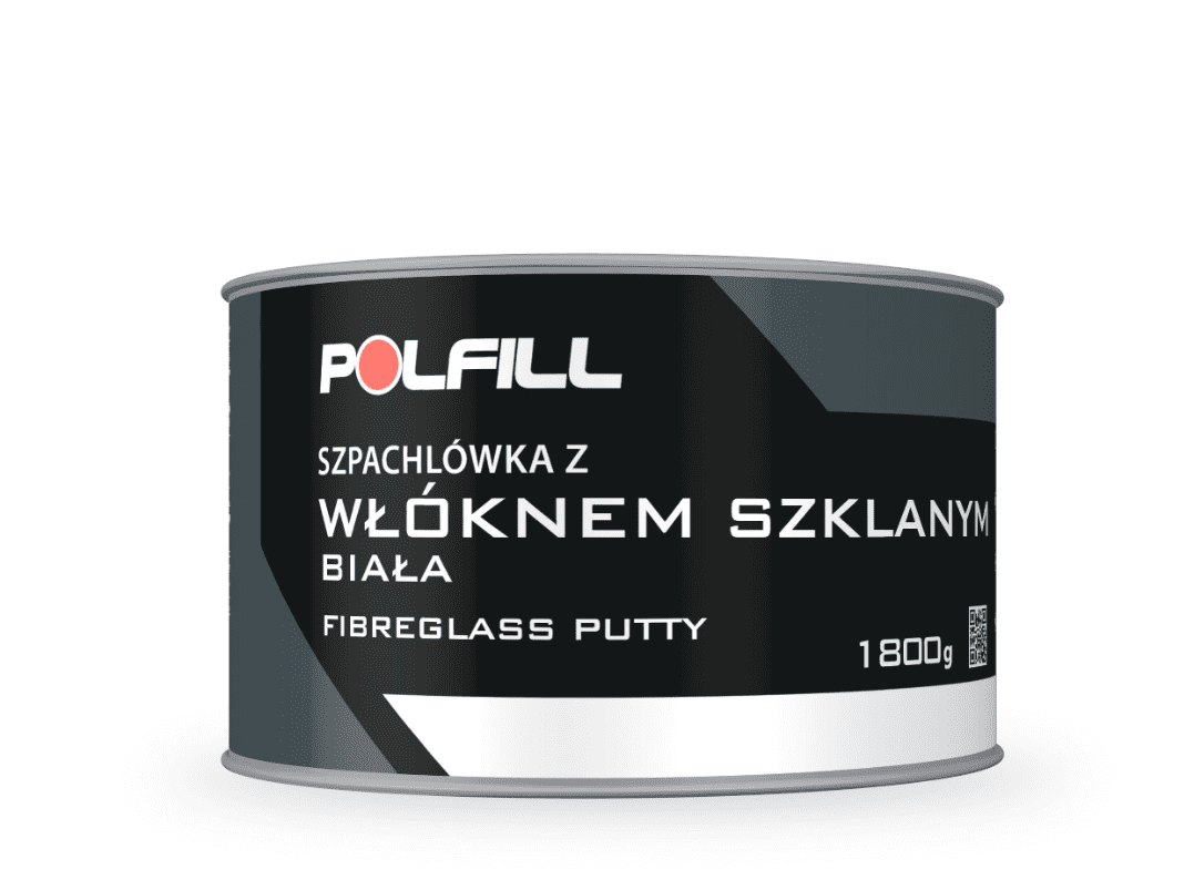 Szpachlówka z Włóknem Szklanym Biała Polfill profesjonalne produkty